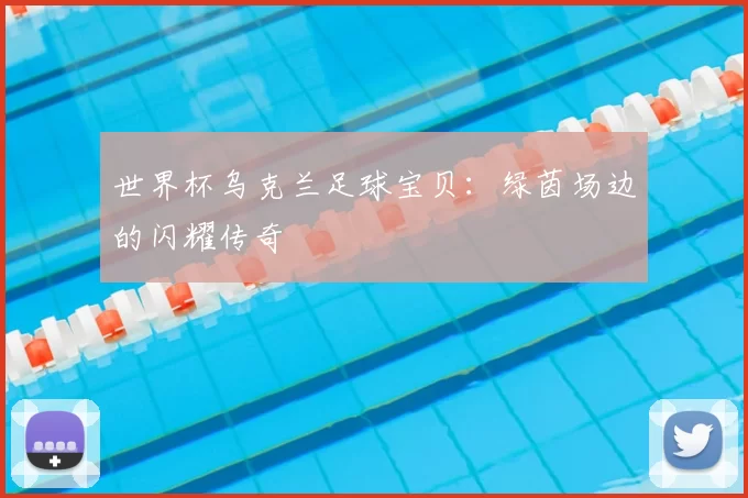 世界杯乌克兰足球宝贝:绿茵场边的闪耀传奇